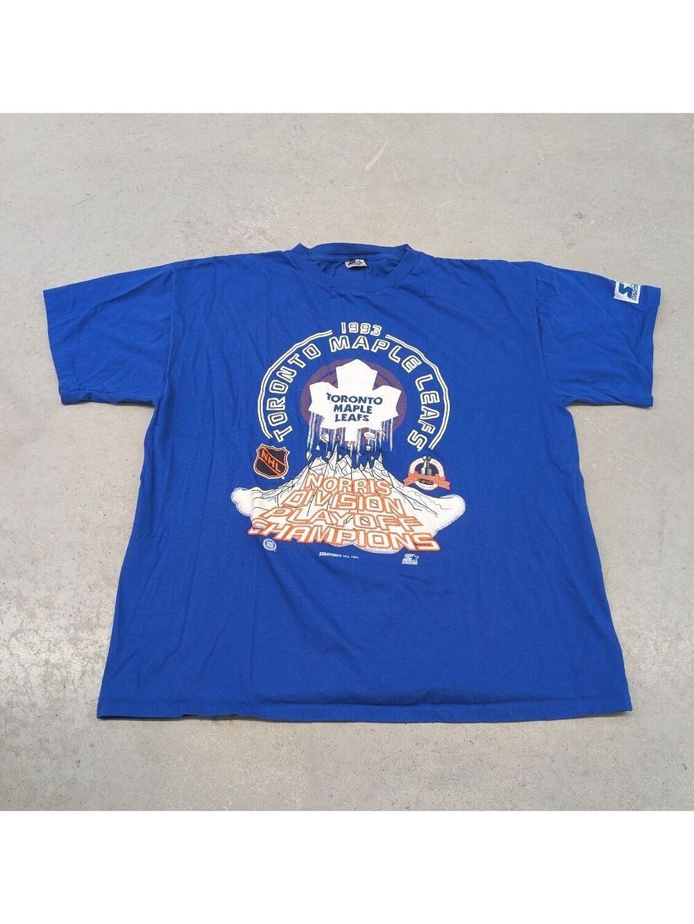 Vintage 90s Toronto Maple Leafs Starter Norris Champ T-shirt